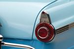 Ford Fairlane Sunliner Convertible White & Blue 1956 года